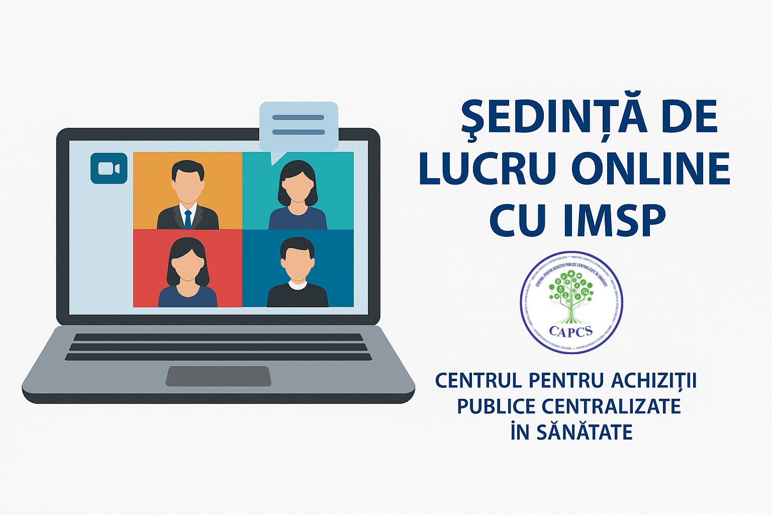 CAPCS a mai desfășurat o ședință online de lucru cu IMSP